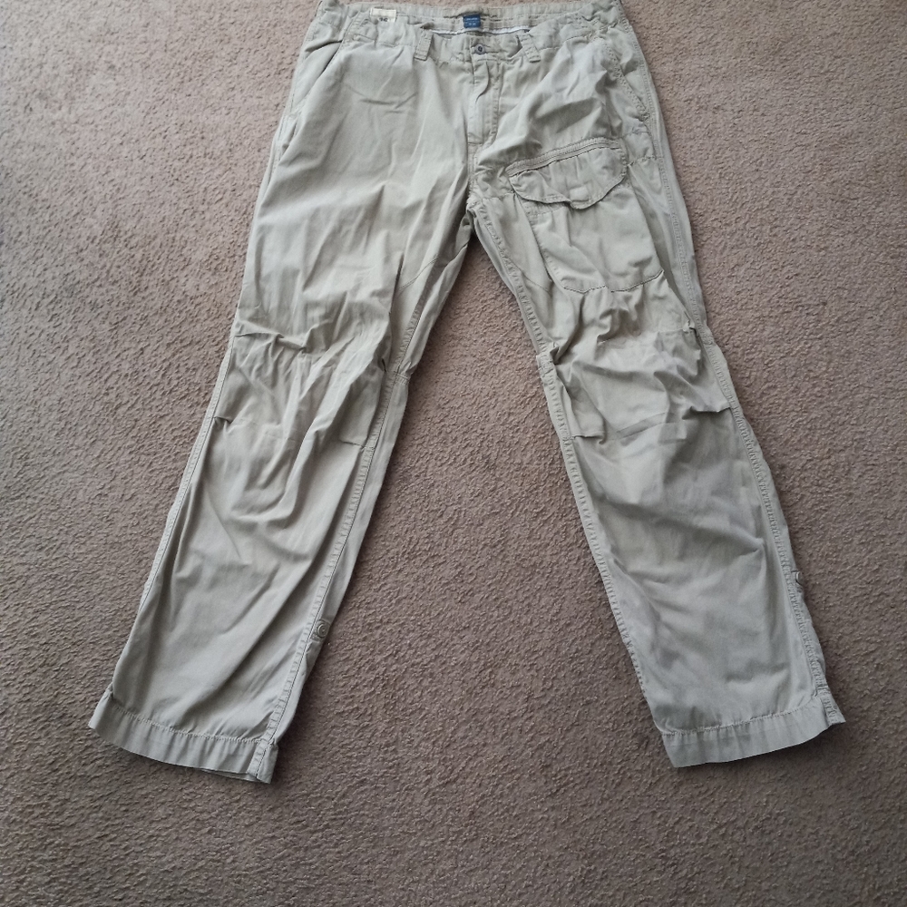 Tan polo cargo size 36